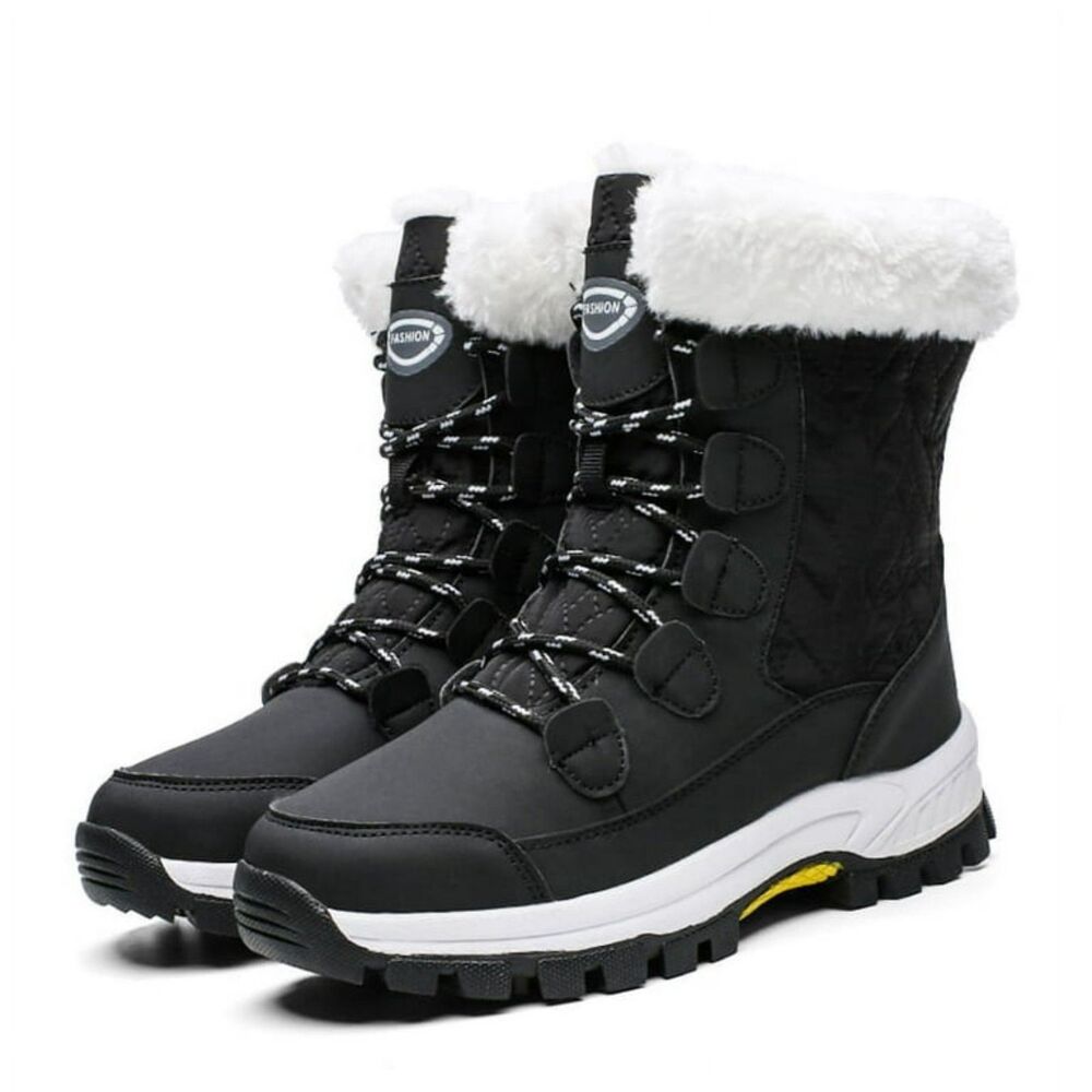 Women's Mid Calf Winter Snow Boots 9.5 NEW